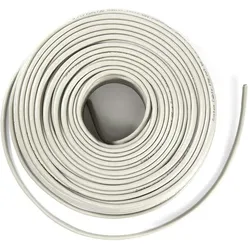 Nedis Netzwerk-Kabel Rollen - CAT5e - Solid - U/UTP - Kupfer - 305.0 m - Innenbereich - Rund - PVC - Grau - Kartonverpackung