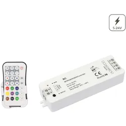 Pixel LED Controller DC5V-24V 2,4G 27 Tasten Fernbedienung für WS2811 WS2812B RG...