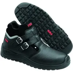 Sicherheitsstiefel NORBERT Gr.41 schwarz Kuhleder S3 HRO EN20345