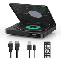 YOTON DVD Player für Fernseher, Mini DVD Player hdmi für TV mit HDMI Kabel enthalten, HD Upscaling, Alle Regionen frei, Kompatibel mit DVD-R/DVD-RW/CD-R/CD [Blu-ray Nicht Unterstützt]