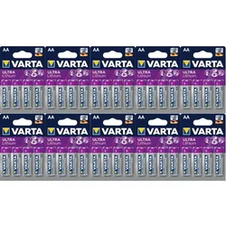 40x Varta Ultra Lithium AA Mignon Batterie 10x 4er Blister 6106