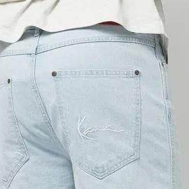 Karl Kani Small Signature Baggy Five Pocket Denim Herren Jeans Hosen blau Größe 38 Bekleidung