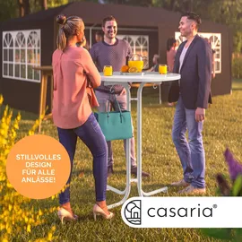 CASARIA Stehtisch Weiß