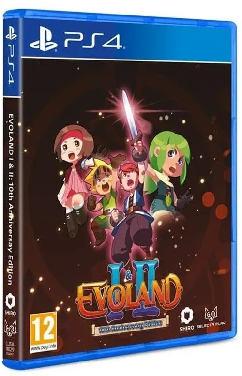 Evoland 1 & 2 (10th Anniversary Edition) - Sony PlayStation 4 - RPG - PEGI 12