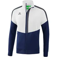 Erima Squad Trainingsjacke white/new navy/slate grey S