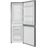 Kühlschrank Kühl Gefrierkombi Standgerät freistehend Black Steel 144 cm Respekta