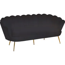 SalesFever Muschel-Sofa 3-Sitzer »Clam«, extravagantes Muscheldesign, Breite 180 cm