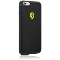 Ferrari Shockproof ferrari Hardcover (iPhone 6s), Smartphone Hülle, Schwarz