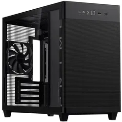 ASUS Prime AP201 Tempered Glass MicroATX Gehäuse schwarz
