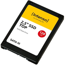 Intenso TOP SSD 128 GB, SATA 6 Gb/s, 2,5" SSD-Festplatte