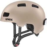 Uvex Unisex – Erwachsene, city 4 Fahrradhelm, soft gold mat, 58-61 cm