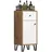trendteam Touch Standschrank 36 x 79 x 29 cm Weiß Kunststoff/Metall/MDF