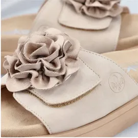 Rieker Pantolette Sommerschuh, Hausschuh, Strandschuh mit bequemem Fußbett, Gr. 39