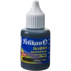 PELIKAN 221135 Pelikan Scribtol Tusche, Schwarz, 30 ml