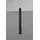 Trio Tubular 11-flg. 40 cm rund schwarz matt
