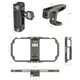 SmallRig Universal Smartphone Handheld Video Rig schwarz