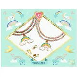 Djeco Kreativset DJ00014 Schmuck basteln Regenbogen