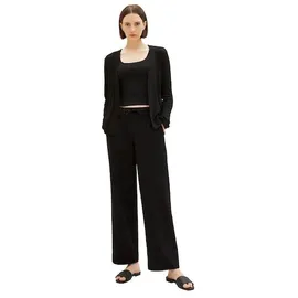 Tom Tailor Basic Sommer Cardigan Schwarz XXL