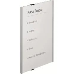 Durable INFO SIGN - Schildhalterung - geeignet für Wandmontage, Türbefestigung