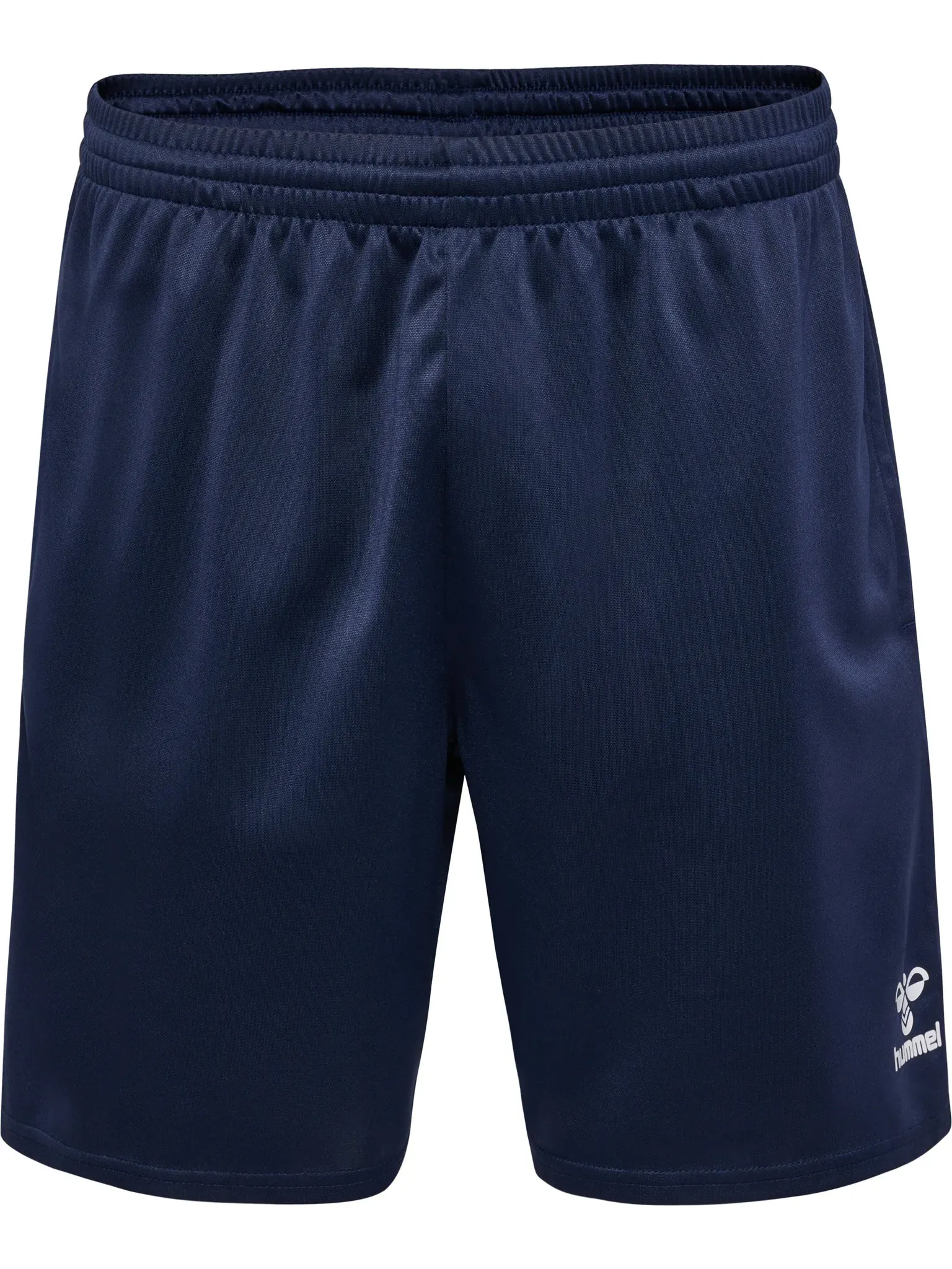 Shorts HUMMEL, Herren, Gr. 3XL, N-Gr, blau (marine), Obermaterial: 100% Polyester, Hosen Shorts, schnell trocknend