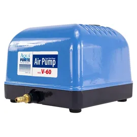 AquaForte Teichbelüfter V-60 Luftpumpe, Aluminiumgehäuse,