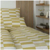 ELEGANTE Bettwäsche Skip gelb