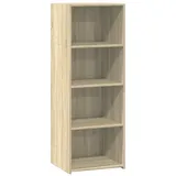 vidaXL Highboard Sonoma-Eiche 45x41x124 cm Holzwerkstoff