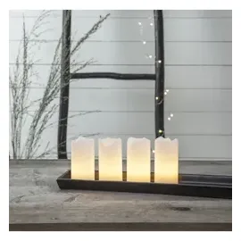 MARELIDA LED Kerzenset 4 St. weiß