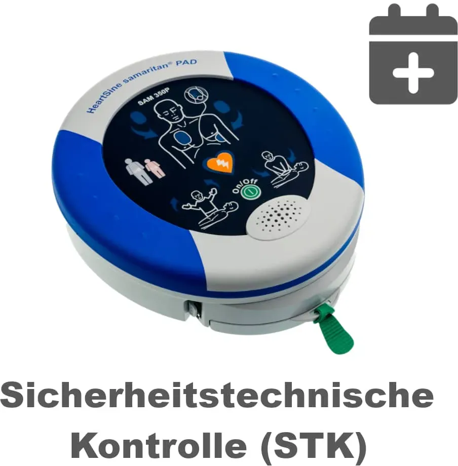 Heartsine - Sicherheitstechnische Kontrolle (STK)