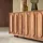 Tikamoon Olga TV-Schrank 195 cm Beige Akazie