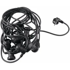 Eurolite Lichterkette E-27 10 m Kunststoff Warmweiß