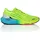 Plein Sport Lo-Top Turnschuhe Größe 46 in Weiß 2908 | Yellow Fluo/Middle Blue