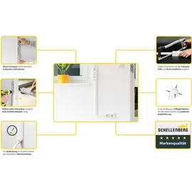 Schellenberg Kabelkanal System M weiß 210 cm Starterset
