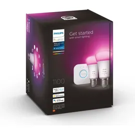 Philips Hue White and Color Ambiance 1100 E27 9W Starter-Kit (929002468810)