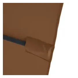 Svita Sonnenschirm 3x2m Balkonschirm rechteckig mit Sonnenschutz Matt Taupe