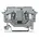 WAGO 281-603/281-401 Diodenklemme 6mm Zugfeder Belegung L Grau