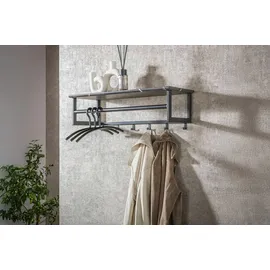 KAWOLA Wandgarderobe SESTA grau