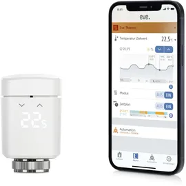 Eve Thermo - smartes Heizkörperthermostat Apple HomeKit Thread,
