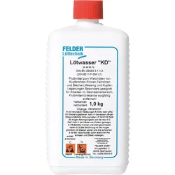 Lötwasser ''KD'' FELDER 1,0 kg