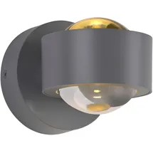 Schöner Wohnen Chia (2-flammig)  Silber
