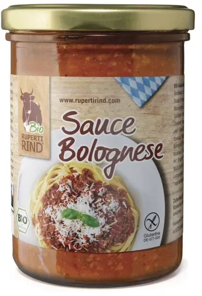 Ruperti-Rind Sauce Rinder-Bolognese bio