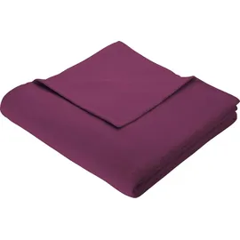 Biederlack Cotton Home Kuscheldecke 150 x 220 cm Lila