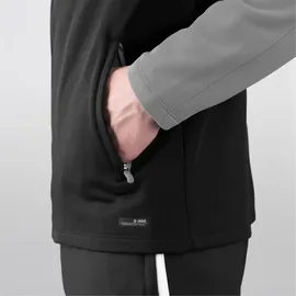 Jako Performance Kapuzenjacke Herren schwarz/anthra light XXL
