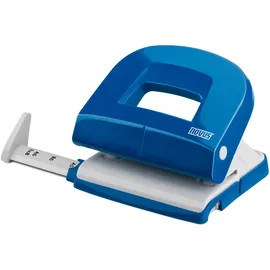 Novus E 216 Locher 16 Blatt Lochleistung, mit Anschlagschiene, für Büro und Schreibtisch) blau
