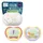 Philips Avent ultra air Schnuller Nacht 0–6m 2er-Pack, Gelb/Lila
