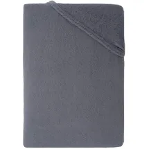 Carpe Sonno Spannbettlaken Teddy-Plüsch 90 x 200 cm Anthrazit