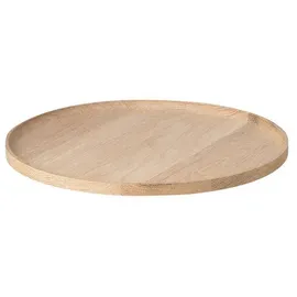 BLOMUS Tablett Oku Ø 34 cm Holz Braun M (Medium)