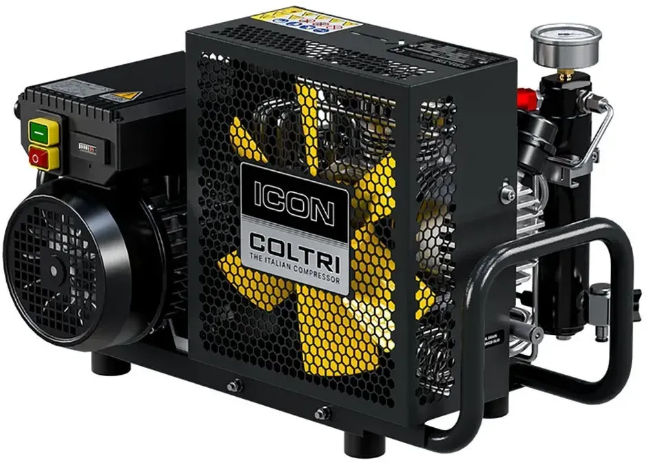 Coltri Mch6/em Usa Portable 3200 Psi Kompressor - Black - Single Phase