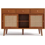 stilvora Sideboard 120 x 78 x 40 cm Nussbaum