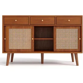 stilvora Sideboard 120 x 78 x 40 cm Nussbaum